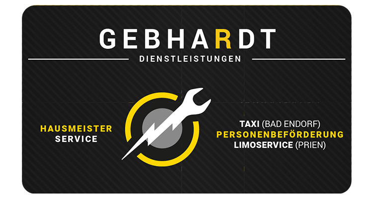 Visitenkarte Peronenbeförderung Raphael Gebhardt