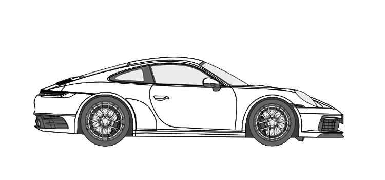 Bild Taxi Prien am Chiemsee Porsche 911